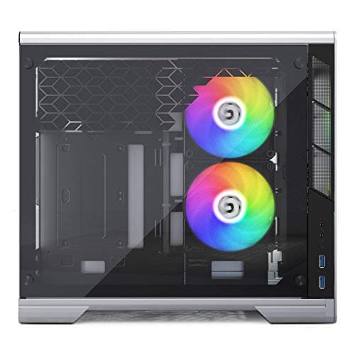 MagniumGear Neo-G Mini V2 Mini-ITX Tower Black with Tempered Glass Side Panel and USB 3.2 Gen 1 Type-A Front Panel image