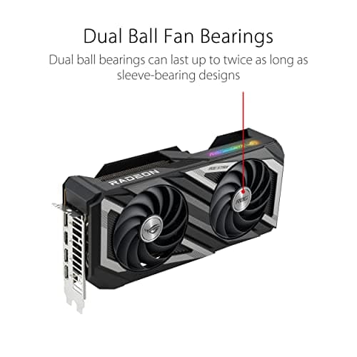 Asus ROG STRIX GAMING OC Radeon RX 6650 XT 8GB GDDR6 Black / Gray image