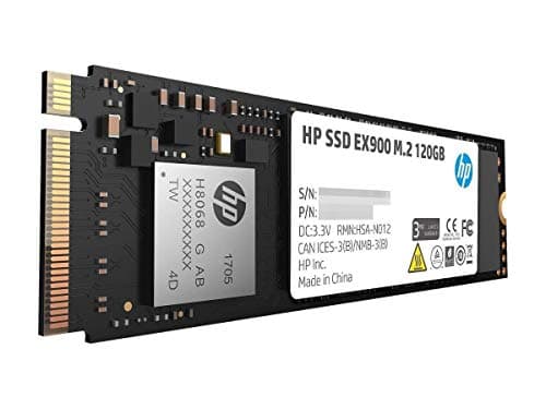 HP EX900 120GB SSD M.2-2280 PCIe 3.0 NVMe image