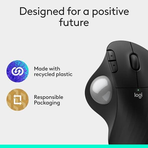 Logitech ERGO M575S Wireless/Bluetooth Trackball image