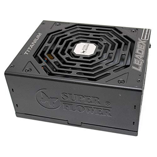 Super Flower Leadex Titanium Black 1000W Fully Modular 80+ Titanium Certified image