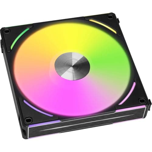 Lian Li UNI FAN AL120 V2 120mm White PWM Addressable RGB 77.3 CFM image