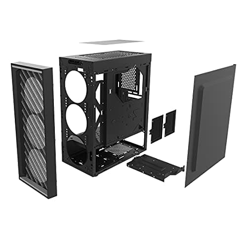 Zalman T7 ATX Compact Mid-Tower PC Case w/ Tempered Glass Side Panel image