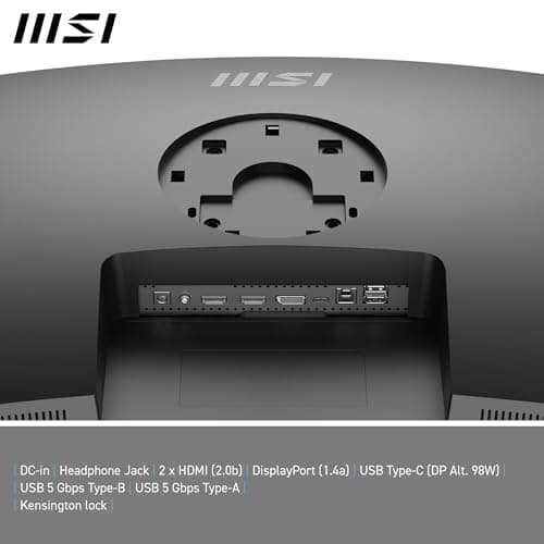 MSI Modern MD342CQP 34" 3440x1440 120Hz VA Curved Monitor image