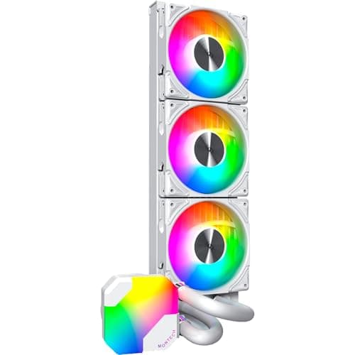 Montech HyperFlow ARGB Water 360mm 76.2 CFM White image