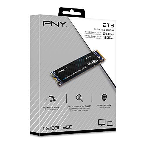 PNY CS1030 2TB SSD M.2 NVMe PCIe 3.0 X4 image