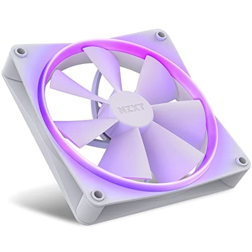 NZXT F140 140mm White PWM RGB 2-Pack image