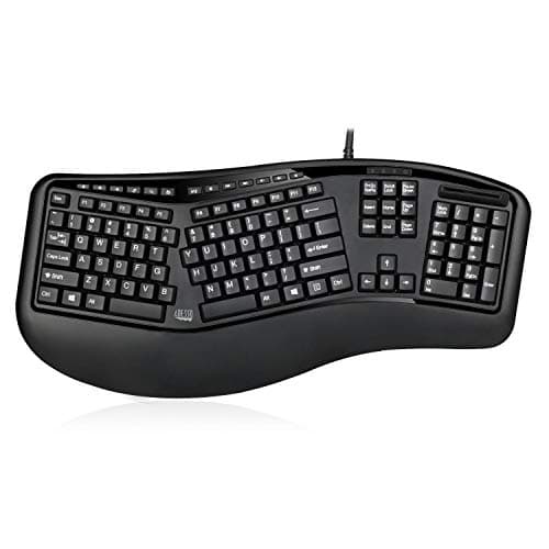 Adesso AKB-150SB-TAA Wired Ergonomic Keyboard image