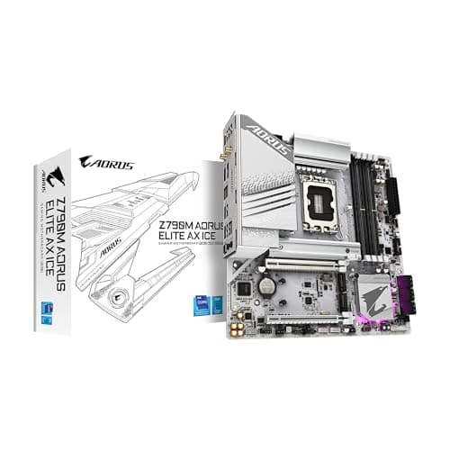 Gigabyte Z790M AORUS ELITE AX ICE DDR5 Micro ATX image