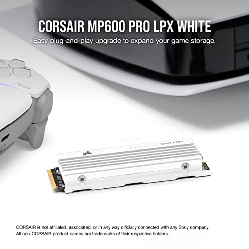 Corsair MP600 PRO LPX 1TB M.2 SSD PCIe 4.0 NVMe image