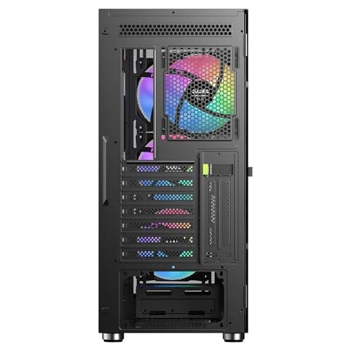 SAMA 3509 ATX Mid Tower Black Tempered Glass image