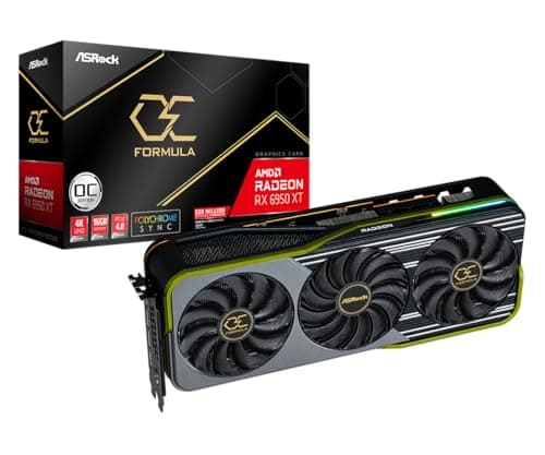 ASRock Phantom Gaming OC Radeon RX 6950 XT 16GB GDDR6 Silver / Black main image