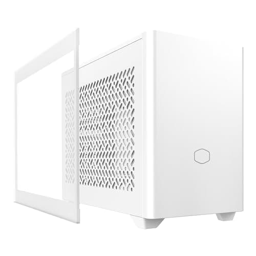 Cooler Master MasterBox NR200P V2 Mini-ITX Desktop White with Mesh Side Panel and USB 3.2 Gen 2x2 Type-C / USB 3.2 Gen 1 Type-A image