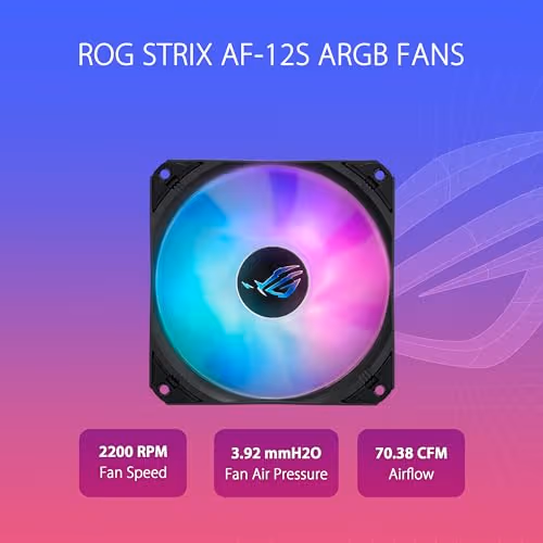 Asus ROG STRIX LC III Water 360mm ARGB 70.38 CFM Black image