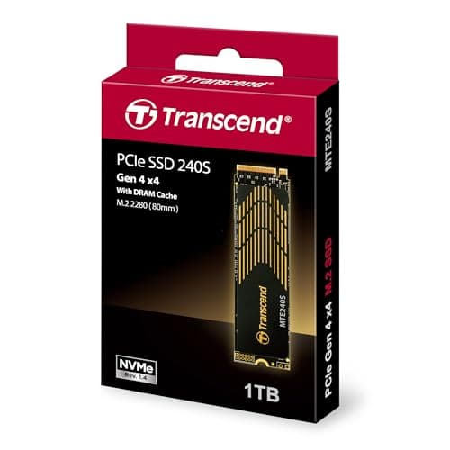 Transcend MTE240S 1TB M.2-2280 SSD PCIe 4.0 X4 NVMe image