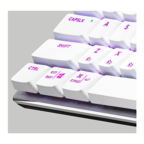 Cooler Master SK653 RGB Bluetooth TTC Red Low Profile Mechanical Gaming Keyboard image