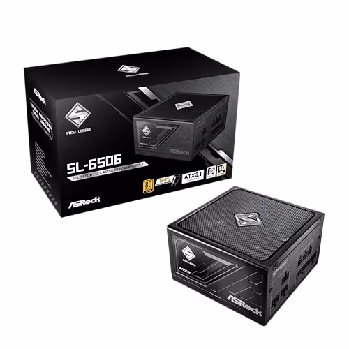 ASRock Steel Legend SL-650G 650W Fully Modular 80+ Gold image