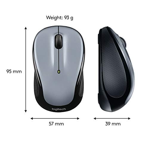 Logitech M325 Wireless Optical Silver Mouse image
