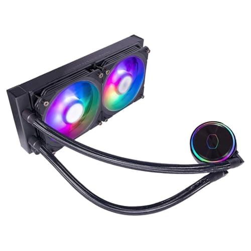 Cooler Master MasterLiquid PL240 FLUX Water 240mm Black image
