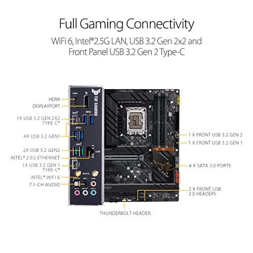 Asus Z690 TUF GAMING Z690-PLUS WIFI D4 DDR4 ATX image