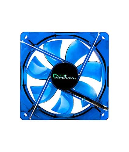Apevia CF12SL-UBL 120mm Blue LED Fan image