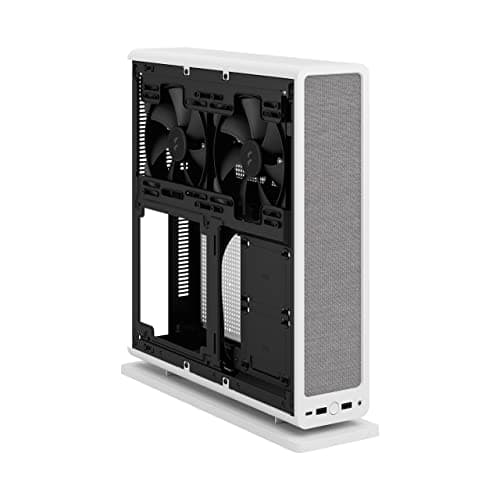 Fractal Design Ridge PCIe 4.0 Mini-ITX Tower White Mesh Side Panel, USB 3.2 Gen 2 Type-C, USB 3.2 Gen 1 Type-A image