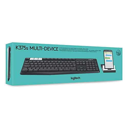 Logitech K375s Bluetooth Standard Keyboard image