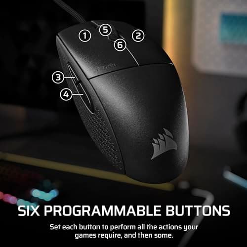 Corsair M55 Optical Wired Gaming Mouse image