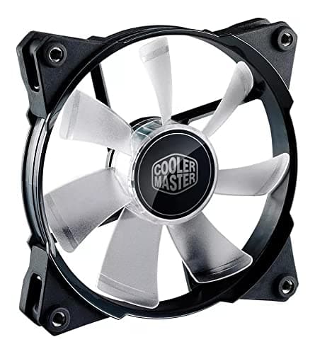 Cooler Master JetFlo 120mm Black PWM 95 CFM Blue LED image