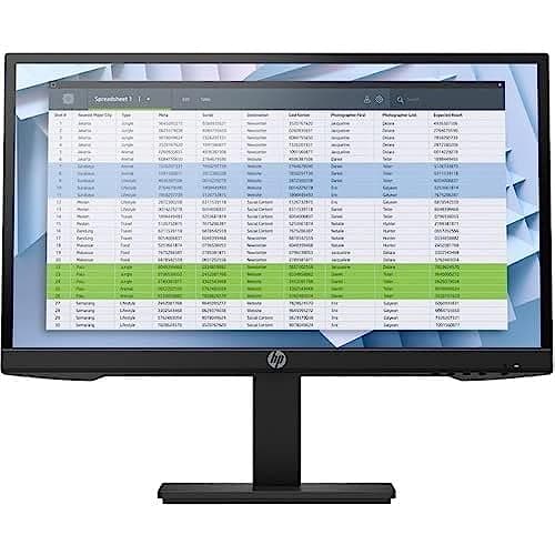 HP P22h G4 21.5" 1080p 60Hz IPS Monitor main image