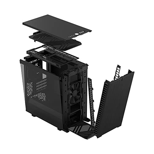 Fractal Design Define 7 Mini MicroATX Mini Tower Black Tinted Tempered Glass image