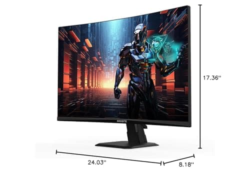 Gigabyte GS27QC 27" 1440p 170Hz VA Curved Monitor image