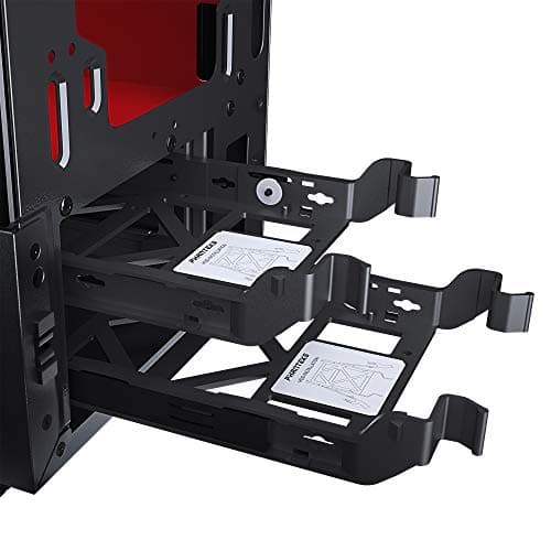Phanteks Eclipse P300 ATX Mid Tower Black with Tinted Tempered Glass Side Panel and USB 3.2 Gen 1 Type-A Front Panel image