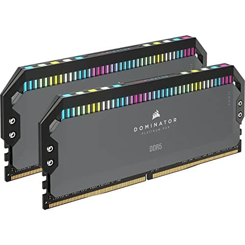 Corsair Dominator Platinum RGB Gray / Black DDR5-6000 CL40 64GB (2x32GB) image