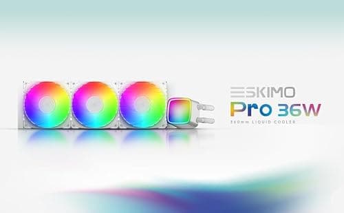 Geometric Future Eskimo Pro 36 Water 360mm 80.81 CFM White image