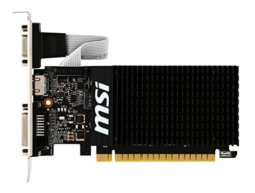 MSI GeForce GT 710 2GD3H LP 2GB DDR3 Black image