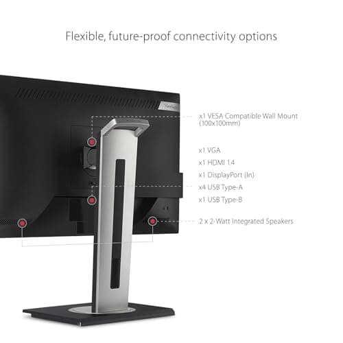 ViewSonic VG2448A 24" 1080p 0Hz IPS Monitor image