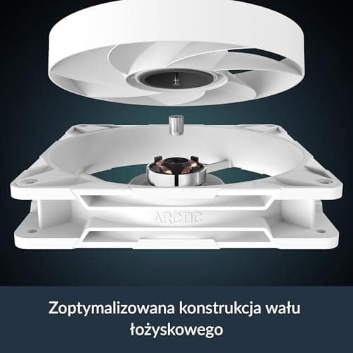 ARCTIC P14 Pro PST 140mm White PWM PST 110 CFM 1-Pack image