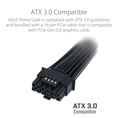 Asus Prime AP-750G White / Black 750W Fully Modular 80+ Gold image