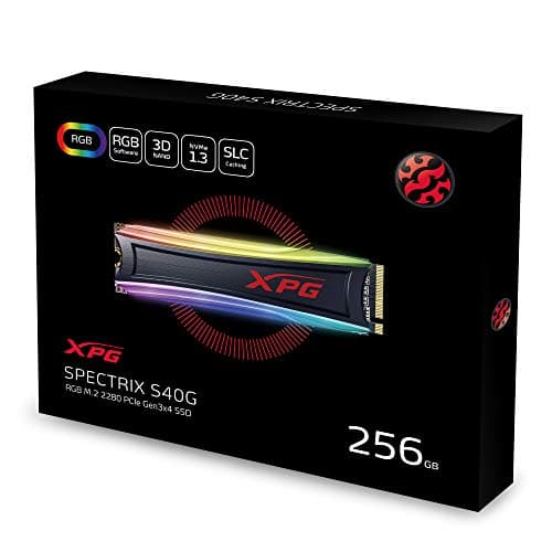ADATA XPG SPECTRIX S40G RGB 4TB M.2 SSD PCIe 3.0 NVMe image