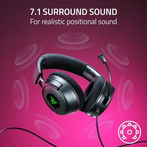 Razer Kraken V4 X 7.1 Channel Open-Back Gaming Headset image