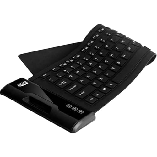 Adesso Antimicrobial Waterproof Wired Flex Mini Keyboard image