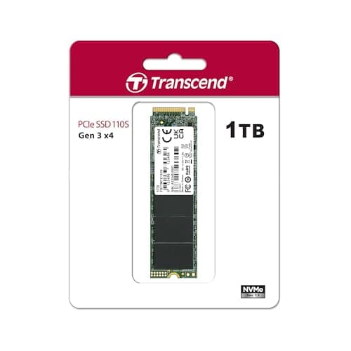 Transcend 110S 1TB SSD M.2-2280 PCIe 3.0 x4 NVMe image