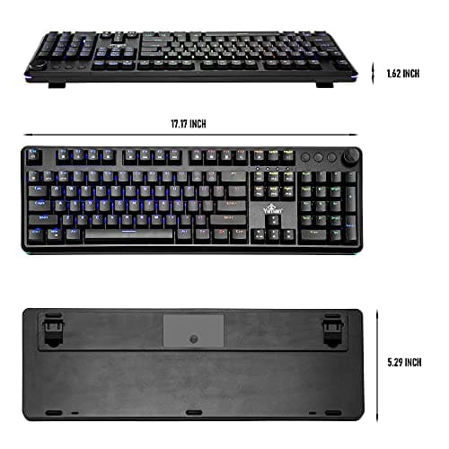 YEYIAN Asward 3000 Mechanical RGB Wired Gaming Keyboard - Outemu Red Switch image