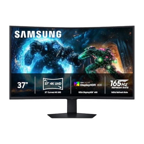 Samsung 37-inch Odyssey G7 G75F Curved Gaming Monitor LS37FG75DENXZA image