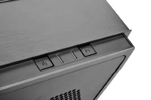 Silverstone ML07B HTPC Black with USB 3.2 Gen 1 Type-A image