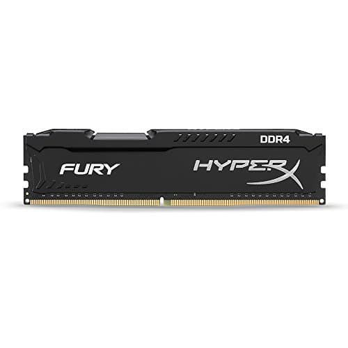 HyperX Kingston Technology FURY 2666MHz DDR4 8GB DIMM Memory Black image