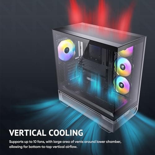 Antec C7 ARGB ATX Mid Tower Black Tempered Glass image