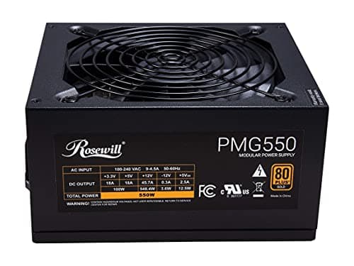 Rosewill PHOTON-550 550W 80+ Gold Certified Fully Modular image