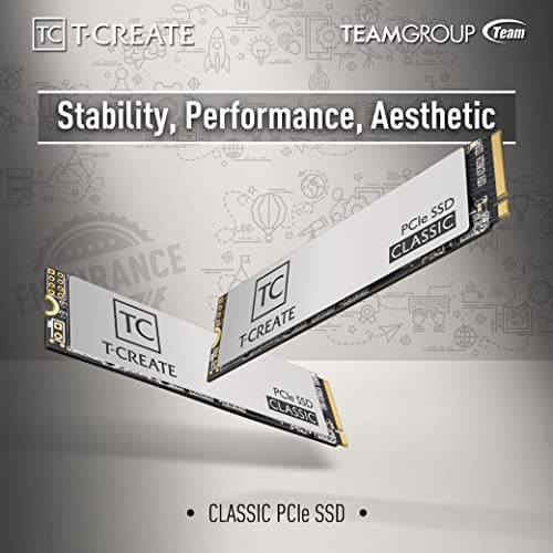TEAMGROUP T-Create Classic 1TB SSD M.2-2280 PCIe 3.0 x4 NVMe image
